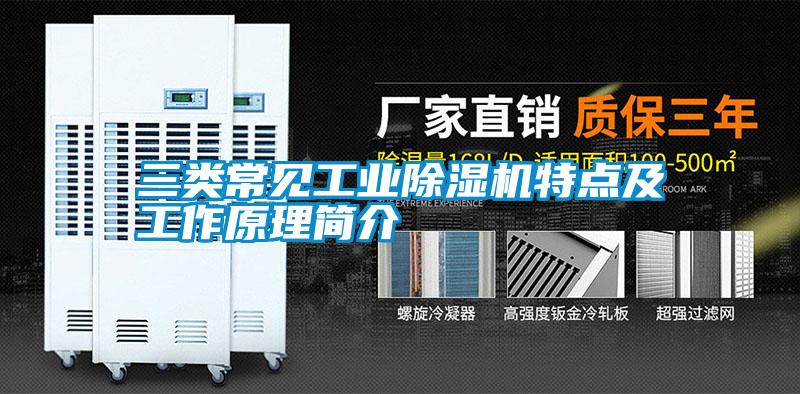 三類常見工業(yè)除濕機特點及工作原理簡介