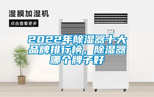 2022年除濕器十大品牌排行榜，除濕器哪個牌子好