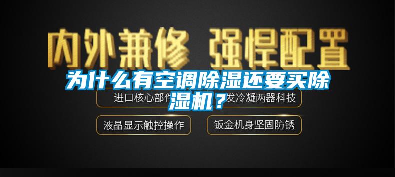 為什么有空調除濕還要買除濕機？