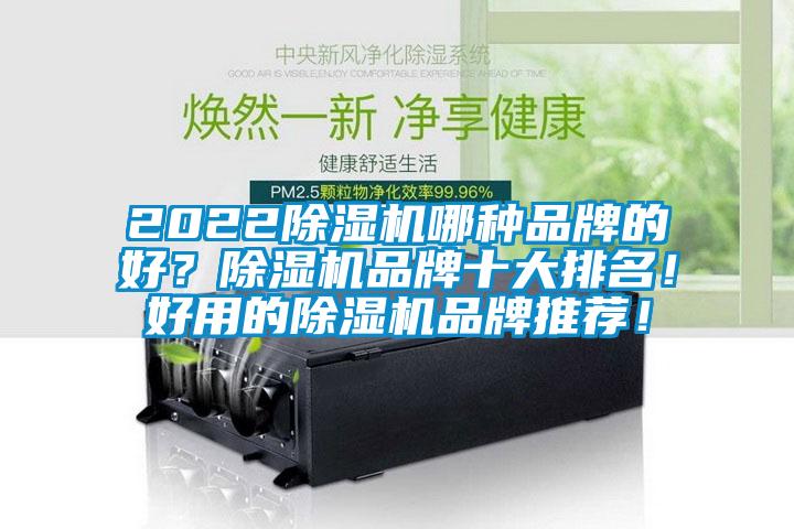 2022除濕機(jī)哪種品牌的好？除濕機(jī)品牌十大排名！好用的除濕機(jī)品牌推薦！