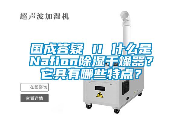 國成答疑 II 什么是Nafion除濕干燥器？它具有哪些特點？