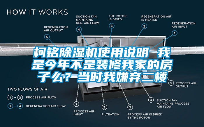 柯銘除濕機(jī)使用說明 我是今年不是裝修我家的房子么？當(dāng)時(shí)我嫌棄二樓