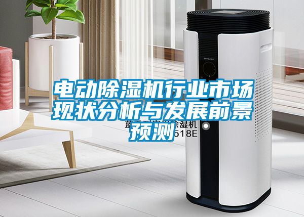 電動除濕機行業(yè)市場現(xiàn)狀分析與發(fā)展前景預測