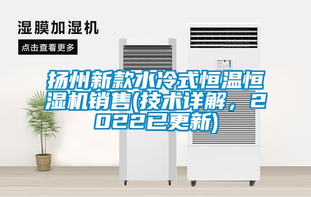 揚州新款水冷式恒溫恒濕機銷售(技術(shù)詳解，2022已更新)