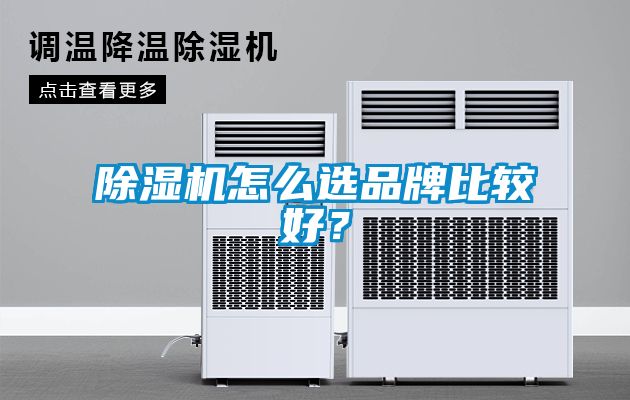 除濕機(jī)怎么選品牌比較好？